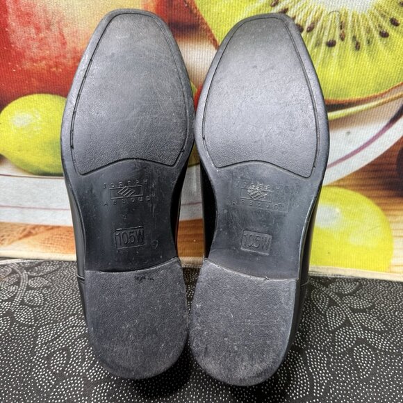Joseph Abboud Dress Shoes Men’s Size 10.5W Oxford Faux Leather Black Lace Up main image 4